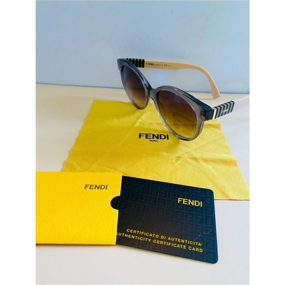 Fendi Sunglasses with Brown Gradient Lenses & Certificate of Authenticity.